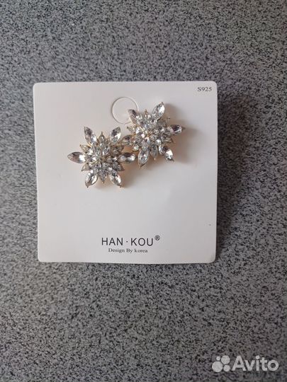 Серебряные серьги