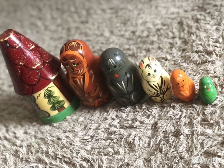 Матрешка деревянная