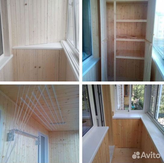 Балконы. Вынос, остекление, внутренняя отделка