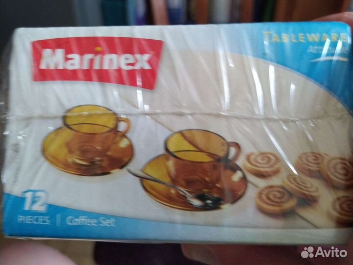 Кофейный сервиз на 6 персон. Новые