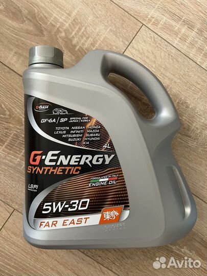 Моторное масло G-Energy 5w-30