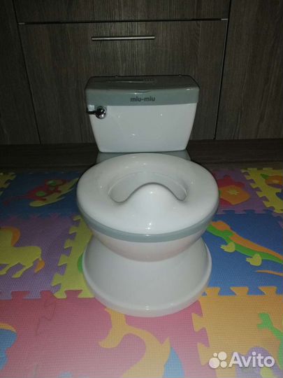 Горшок-Унитаз музыкальный (звук слива)