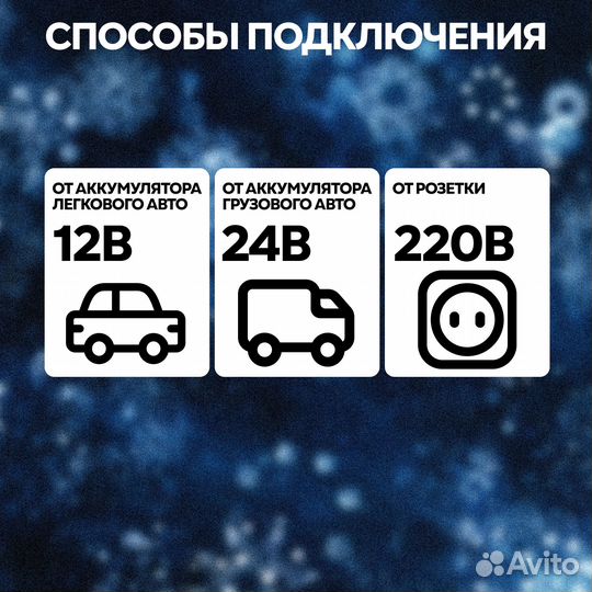 Автономный отопитель 8кВт 12-24-220В