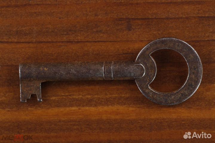 Старинный Ключ от Шкафа железо 6 см до 1917 года