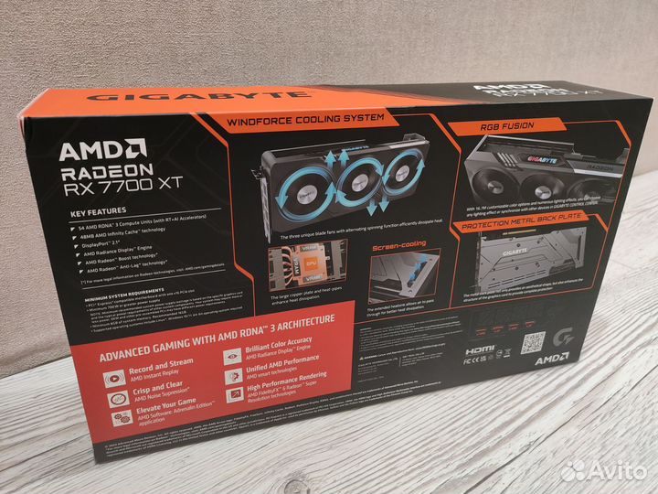 Gigabyte AMD Radeon rx 7700xt OC 12GB