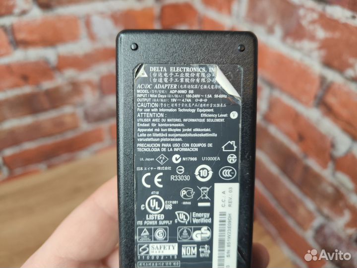 Зарядное устройство для ноутбука Acer 90W