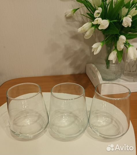 Стаканы стеклянные