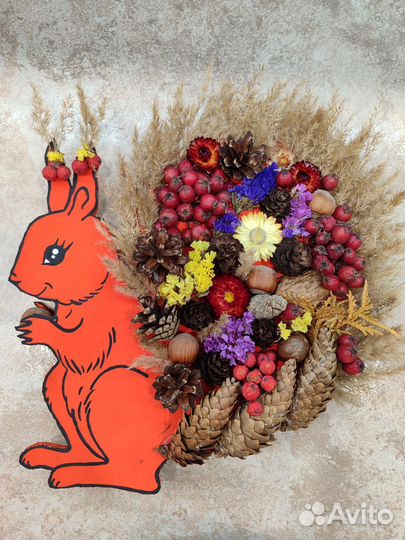 Осенняя поделка в детский сад школу