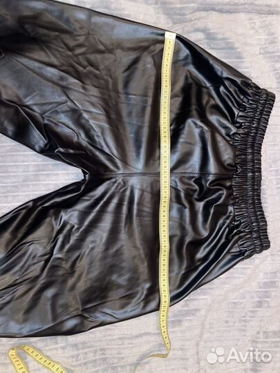 Брюки кожаные