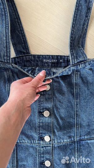 Сарафан джинсовый 44 -46 размер