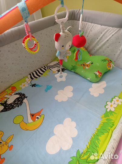 Манеж кровать chicco next2me