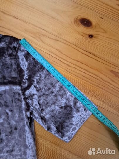 Бархатное платье