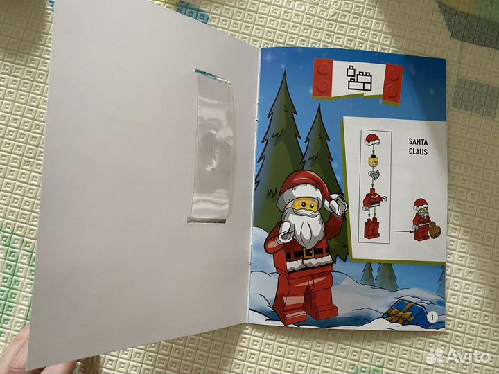 Lego activity book: time to play с сантой