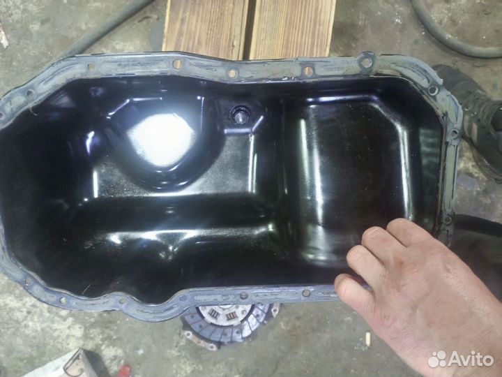 Поддон двигателя skoda rapid