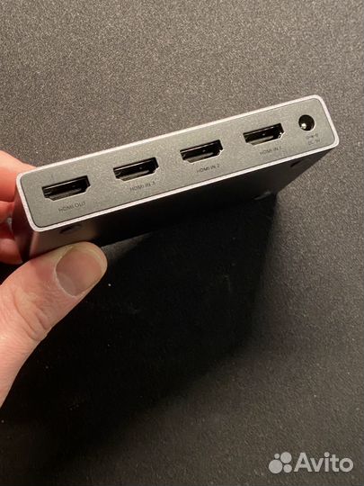 Переключатель ugreen CM624 hdmi 2.1 Switcher 3-в-1