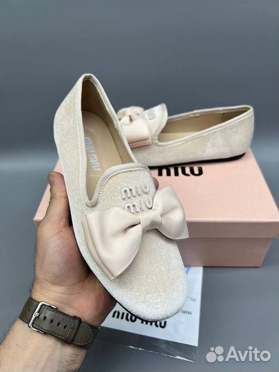 Балетки Miu miu