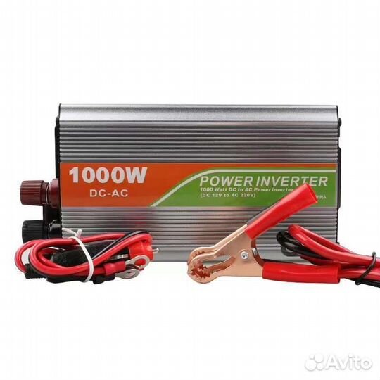 Преобразователь(инвертор) напряжения 12-220В 1000W