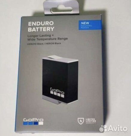 Аккумулятор Enduro для gopro 11/10/9 adbat-011