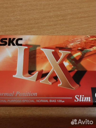 Новая аудиокассета SKC LX90