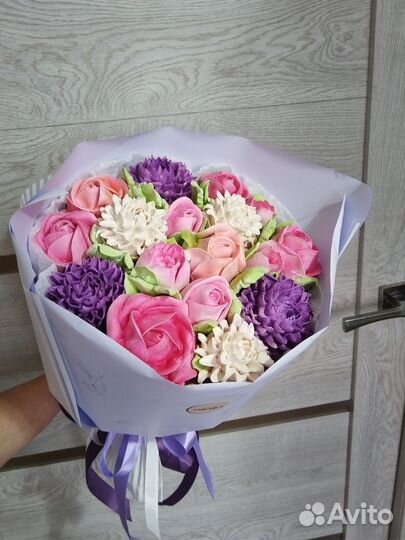 Зефирные цветы