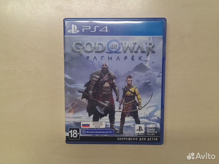 God of War Ragnarok PS4 + Русская озвучка