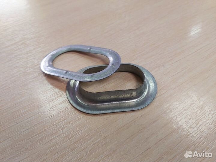 Люверс тента прицепа овальный d40мм (в комплекте