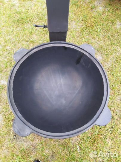 Казан с печью на 10 литров