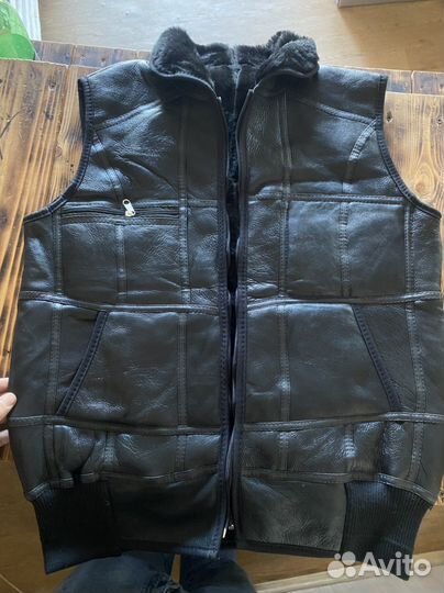 Жилет кожанный Хабаровск