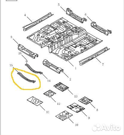 Кронштейн Geely Coolray Sx11 SX11