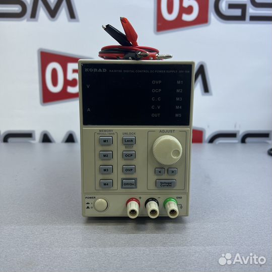 Блок питания korad KA3010D (30V/10A реж стаб тока)
