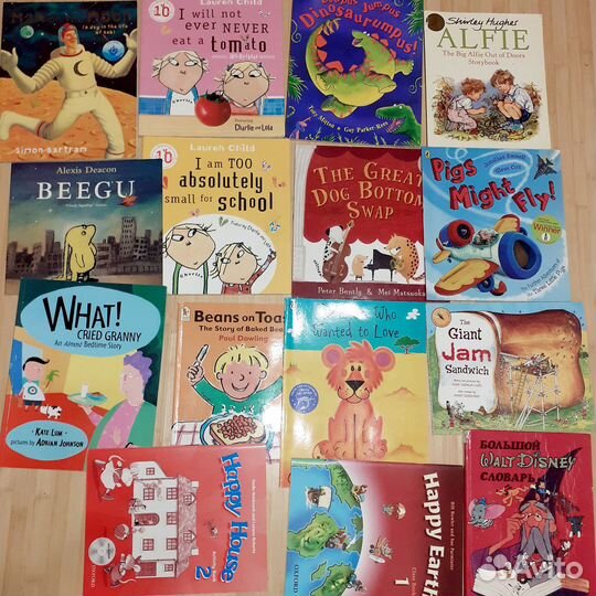 Первые книги на англиском языке для малыша