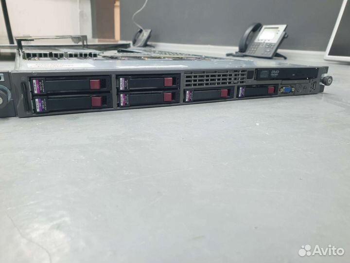 Сервер hp proliant dl360 g5 2шт