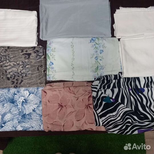 Ткани: ситец, атлас, шерсть