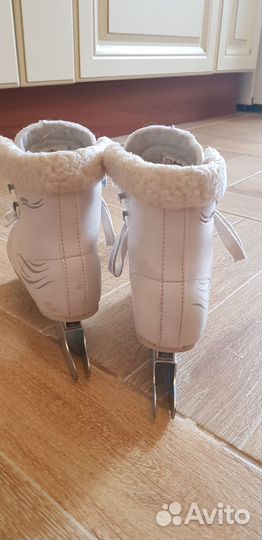 Коньки двухполозные для начинающих 29р