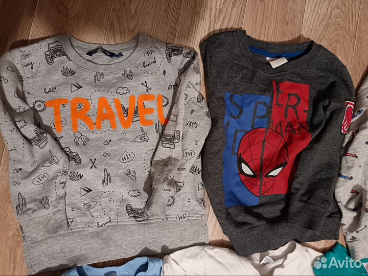 Вещи пакетом на мальчика 104