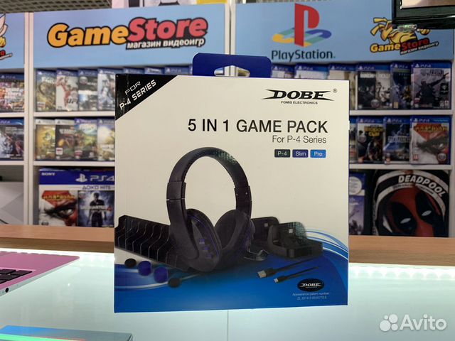 Набор 5 в 1 PS4 Game Pack