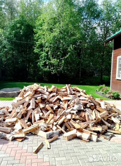 Дрова любые сухие в укладку качественные