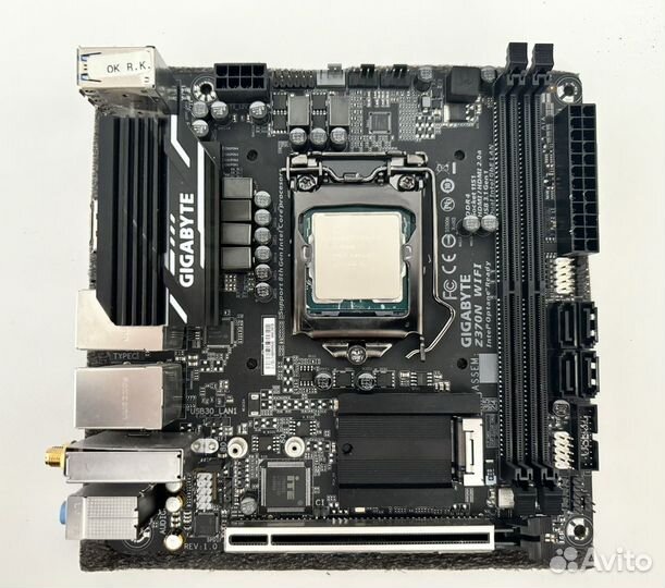 Комплект mini-itx Z370+9700K