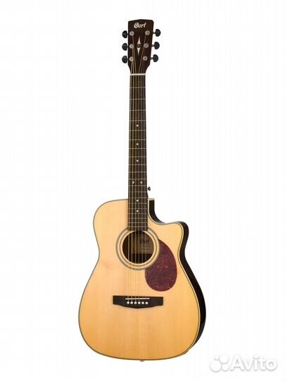 L150-OC-NAT Luce Series Электроакустическая гитара, с вырезом, цвет натуральный, Cort (Новая, Гарант
