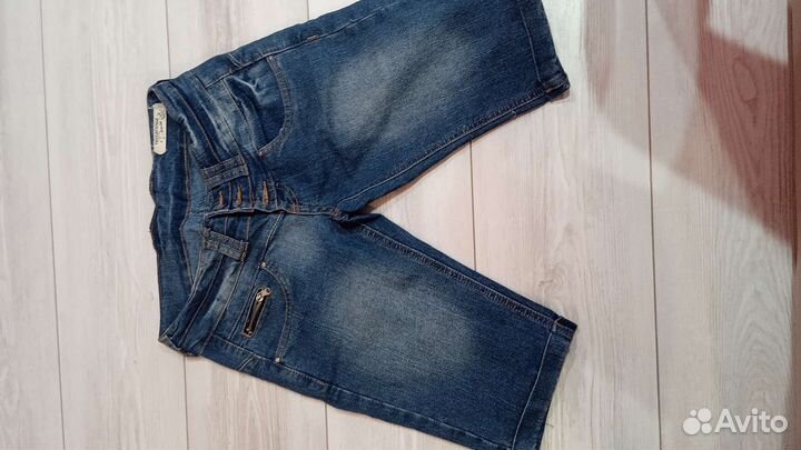 Джинсовые шорты terranova