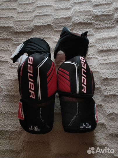 Налокотники хоккейные bauer sr l
