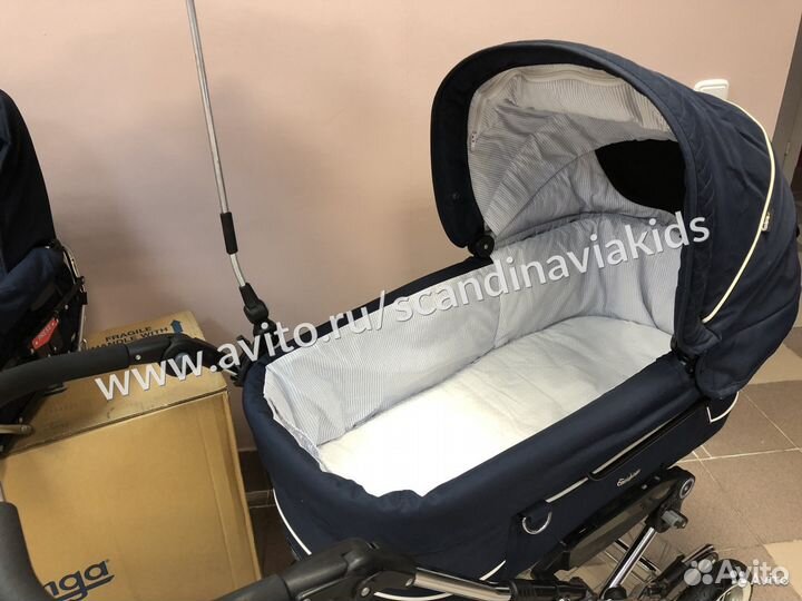 Коляска Emmaljunga Mondial Duo Combi (Индиго)