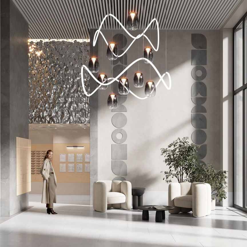 1-к. квартира, 43 м², 3/23 эт.