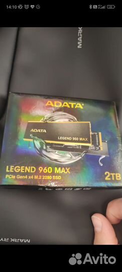 SSD M2 legend 960 max 2TB