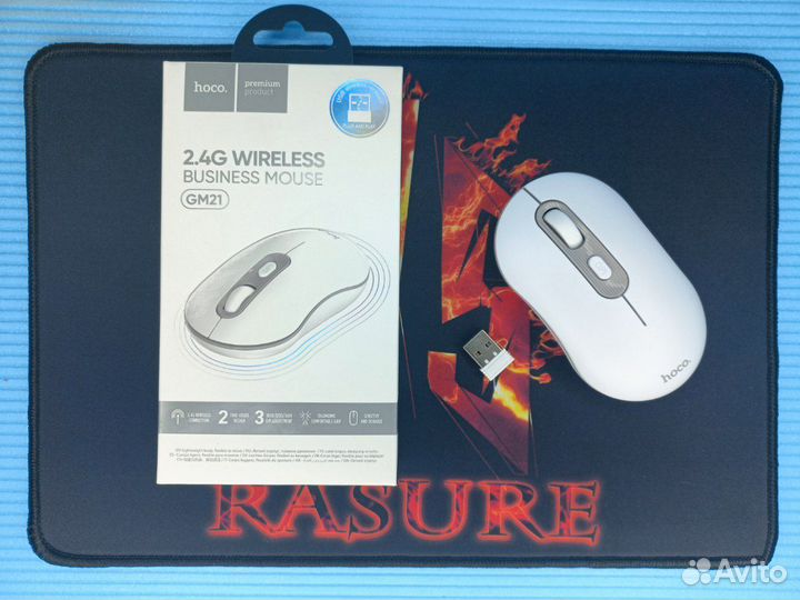 Мышь беспроводная компьютерная hoco. GM21