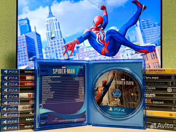 Человек паук игра на ps4