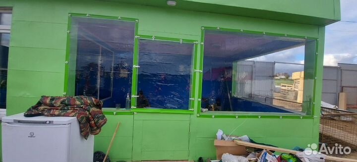 Мягкие окна для беседки