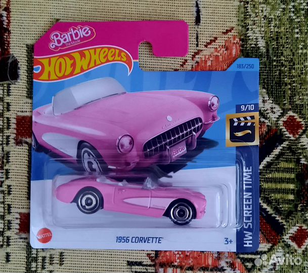 Hot wheels машинки Corvette