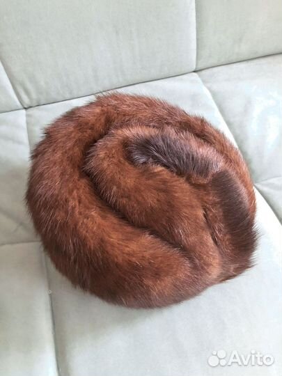 Шапка зимняя женская норковая