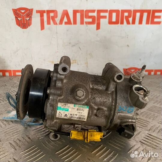 Компрессор кондиционера Peugeot 207, 307, 308